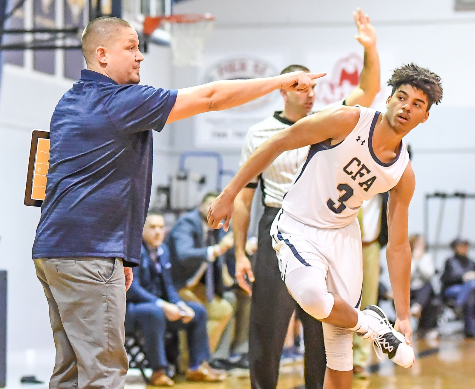 Tuesday night high school basketball action